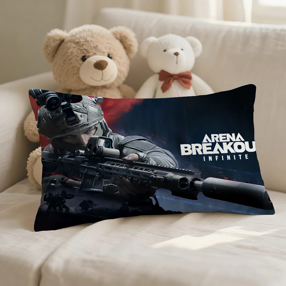غطاء وسادة لا نهائي من Game Arena Breakout مناسب لجميع المواسم غطاء وسادة منزلي مناسب لأريكة غرفة المعيشة وغرفة النوم