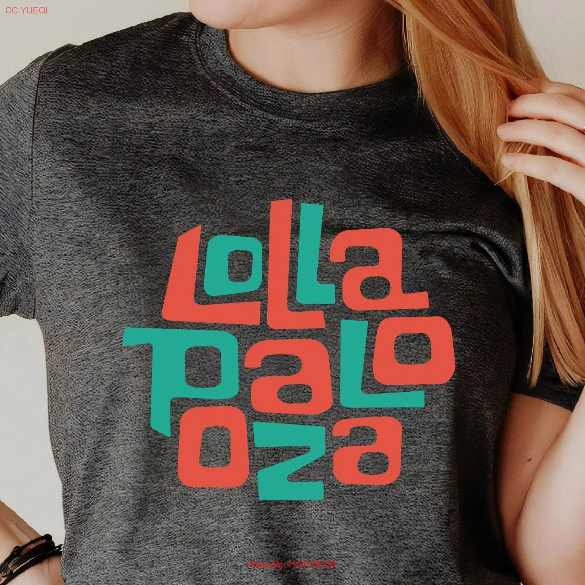 Lollapalooza T Shirt Music Festival Vintage long or short sleeves