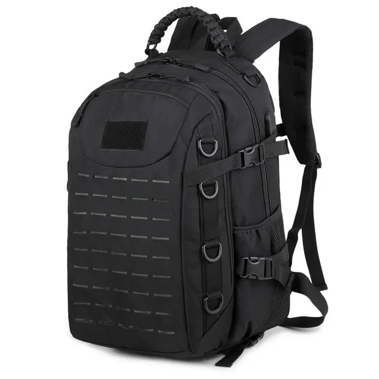 Taktische Outdoor-Tarnrucksack mit zwei Schultergurten - Neues Modell Rucksack - Multifunktionale wasserdichte Tasche für Militär-Enthusiasten und Pendler – Detail 25