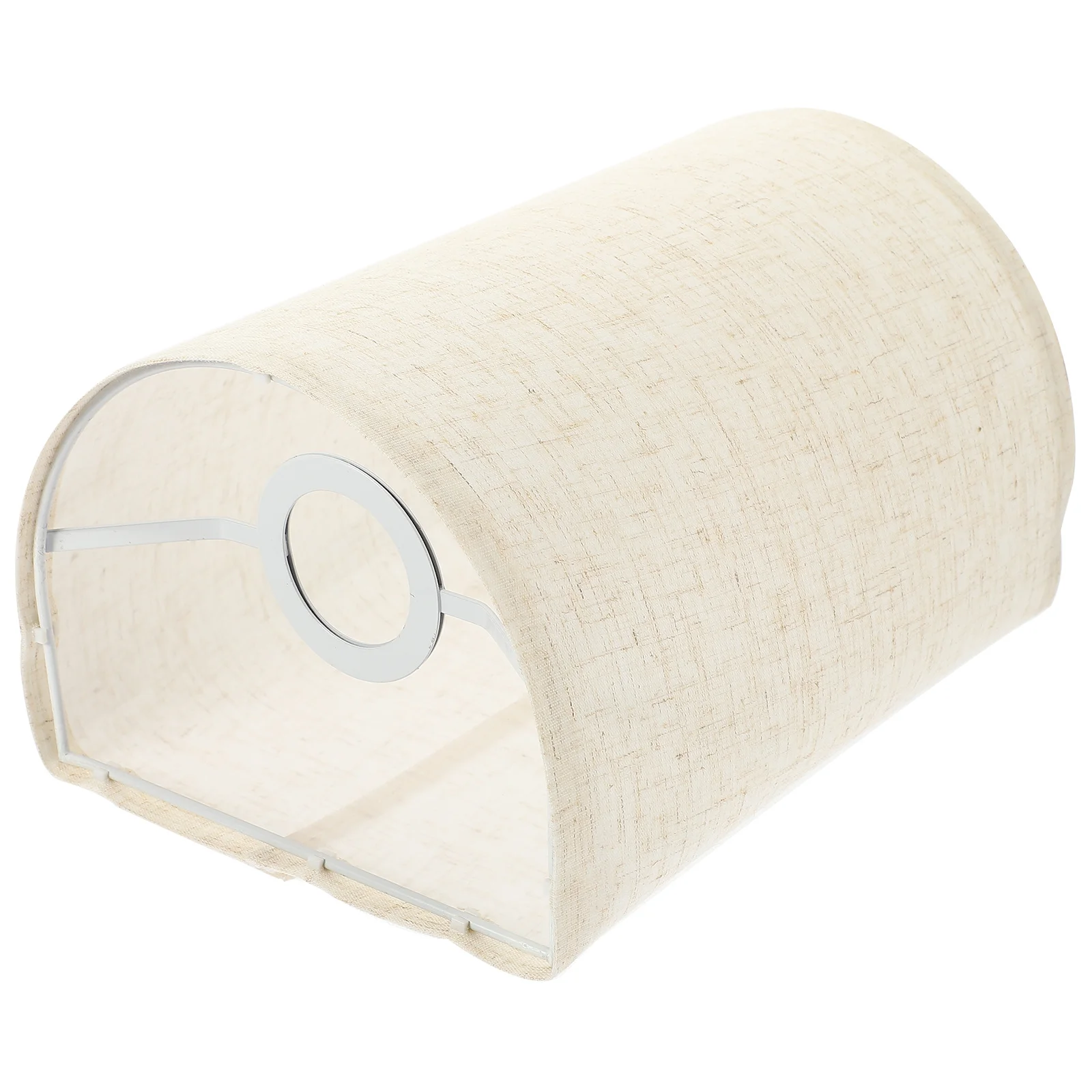 

Абажур настольного торшера, полукруглый льняной декоративный светильник, замена крышки для спальни, гостиной, кабинета, абажур настольной лампы