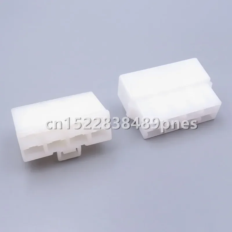 8 Pole 6.3mm Socket 6070-8471 6070-8481 Auto Wiring Harness Connector With Terminals