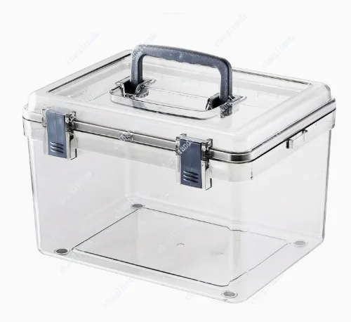 Camera Case with Handle Clear Sealing Drying Storage Box Good Anti Impact Durable Portable Dustproof Photographic