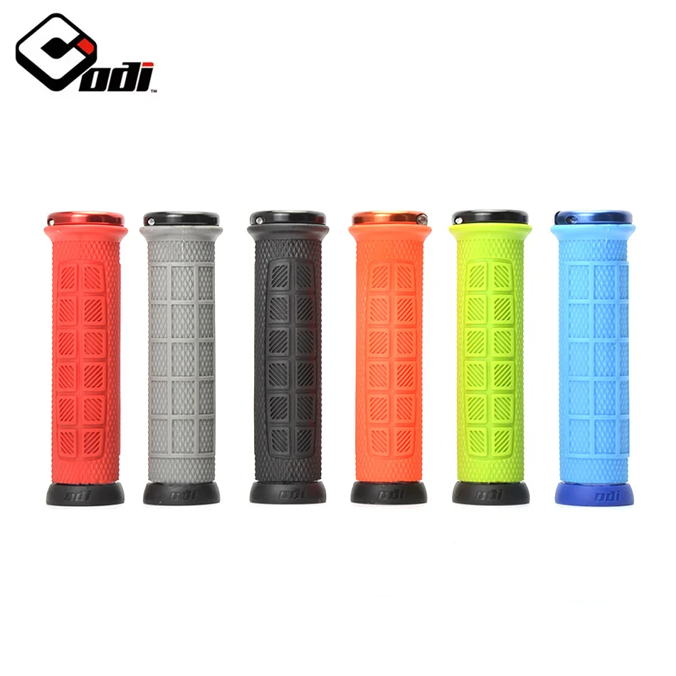 ODI Elite Lock on Grips for MTB Mountain Bike Grips Handlebar Mountain Bike Grips Alluminium Alloy+Silica Gel ODI Grips