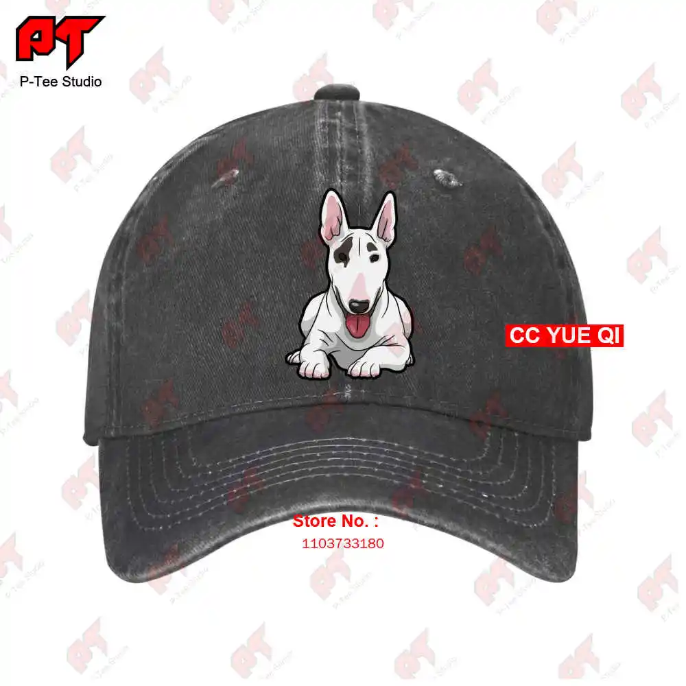 Dog Bull Terrier Bullterrier Dog Baseball Caps Truck Cap FFR9