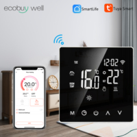 Tuya Smart Wifi Thermostat Underfloor Heating Wifi Thermostat Floor Heating Controller 220V Digital Temperature Controller