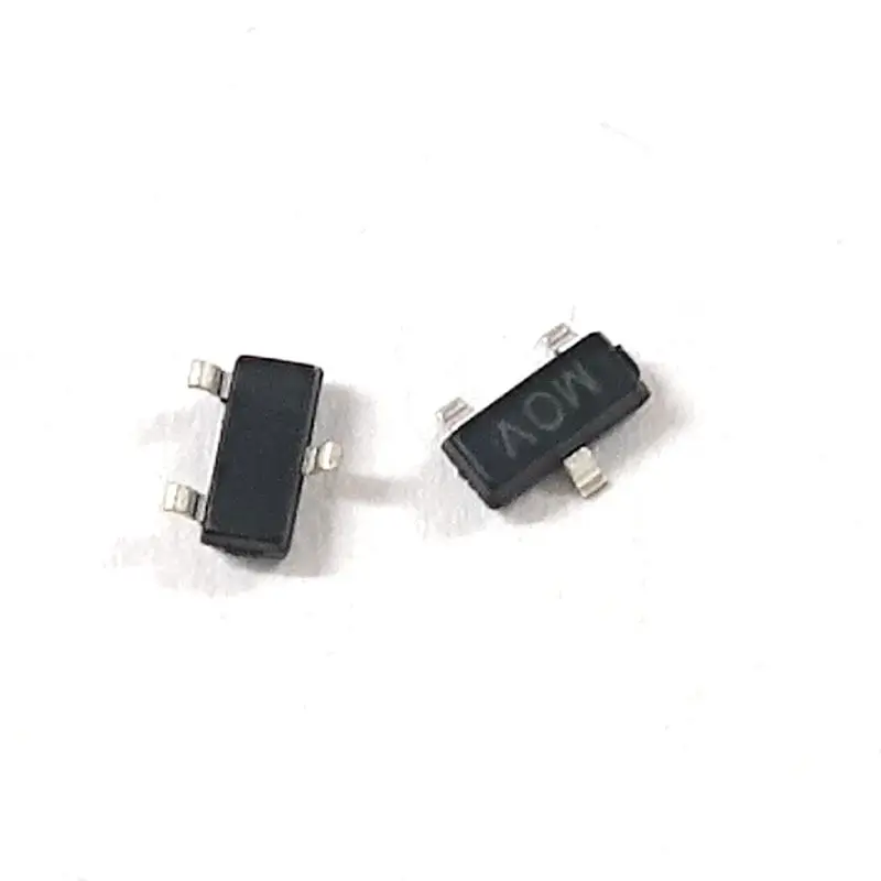 1PCS-50PCS/LOT MOV silkscreen M0V SMD transistor  SOT-23-3 NEW ORIGINAL