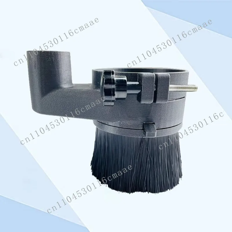 CNC engraving machine accessories spindle brush sawdust cleaning 52/65/80 mm CNC dust jacket brush for woodworking