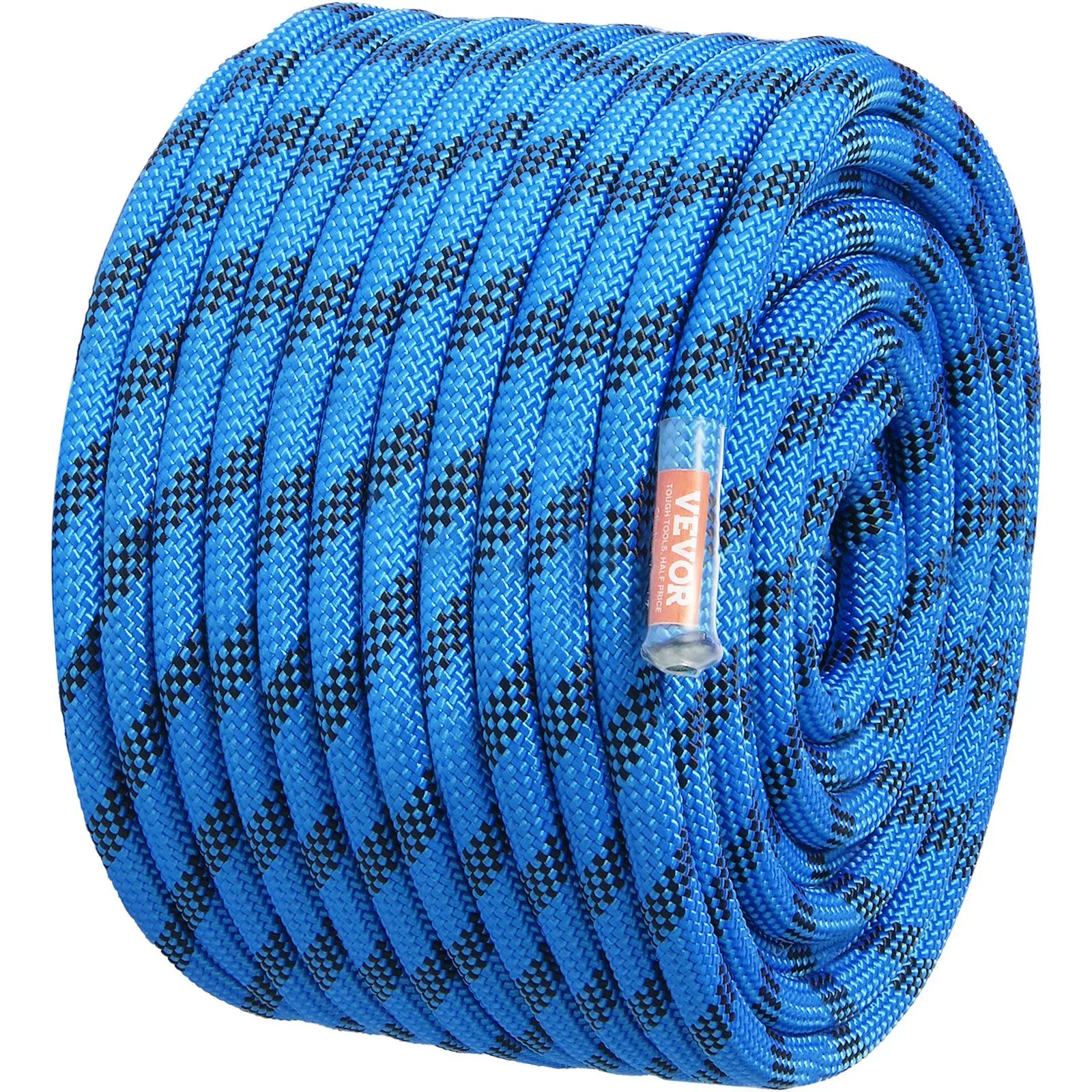 12.7mm Static Climbing Rope 45.7M(150ft) Outdoor Rock Climbing Rope Blue