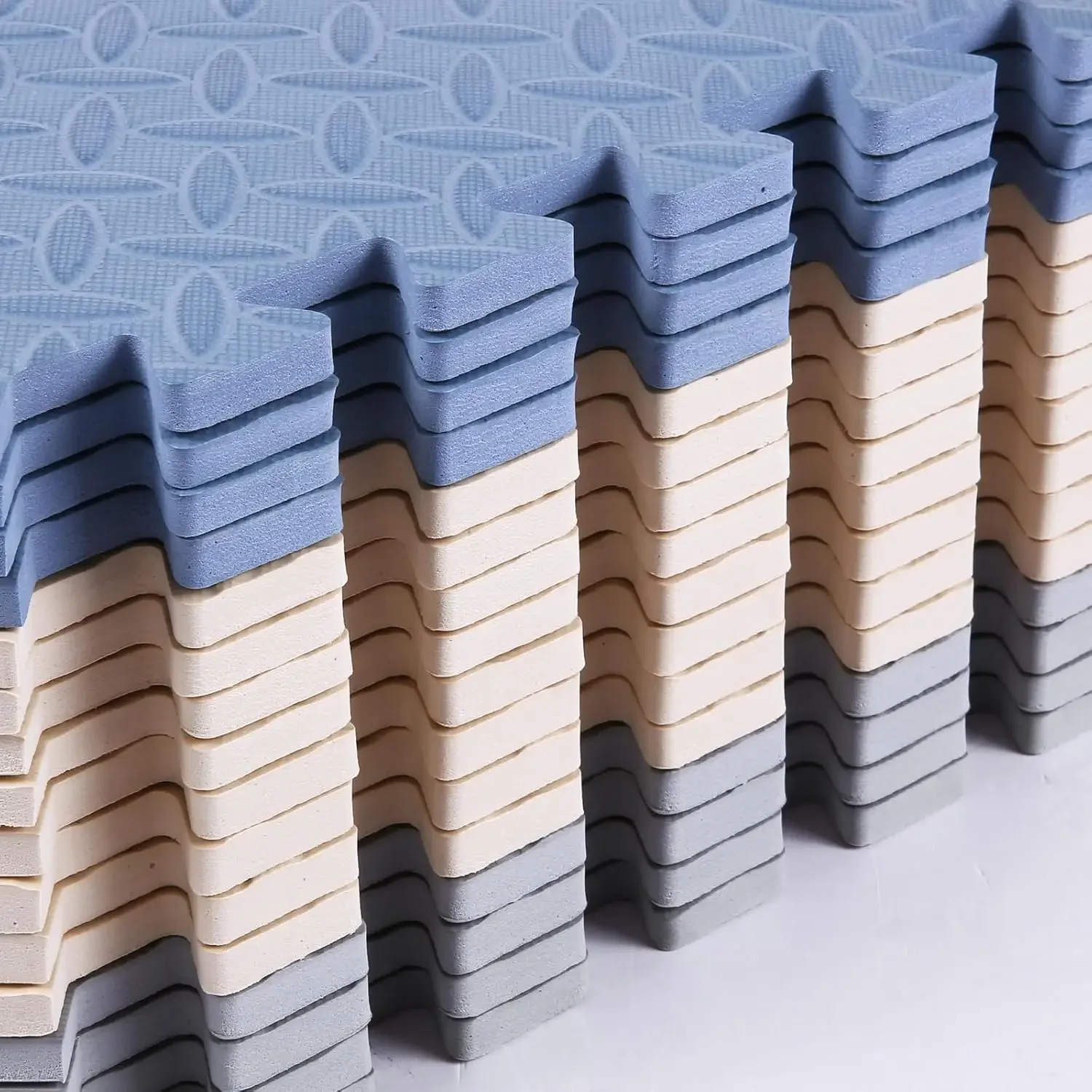 Home Foam Floor Carpet Interlocking Non Slip Garage Gym Pad Durable EVA Floor Tiles DIY Interlocking Floor Mats Home Dedicated