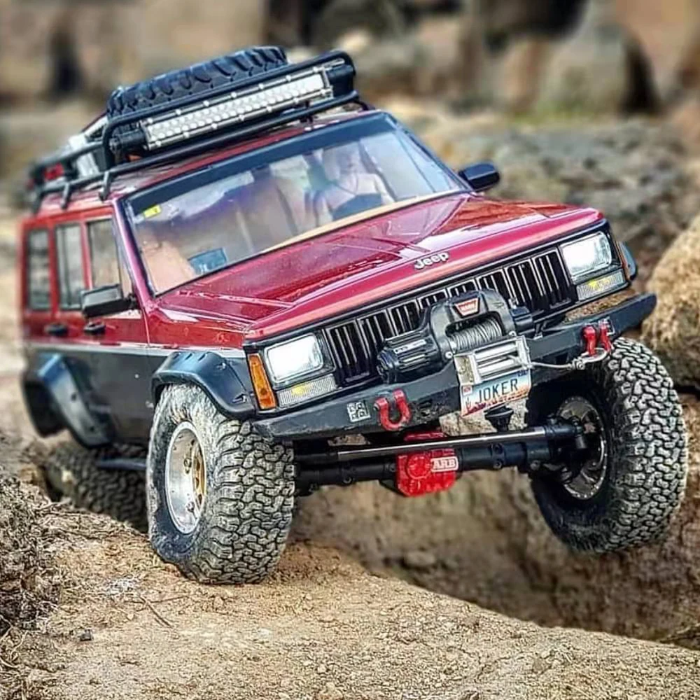 313mm Radstand Komplettes JEEP Cherokee XJ Hard Body Set für 1/10 RC Crawler Axial SCX10 II 90046 TRX4 RGT 86100 Chassis
