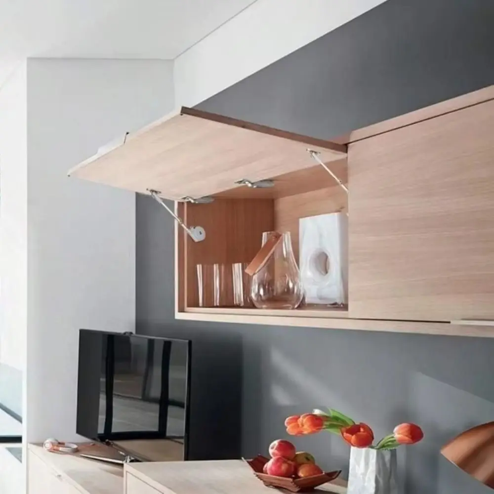 

Опорная петля с мягкой закрывающейся крышкой, бесшумная демпфирующая сверхмощная опорная стержень для откидной двери, демпфирующий буфер, буферная стабильная мебельная петля