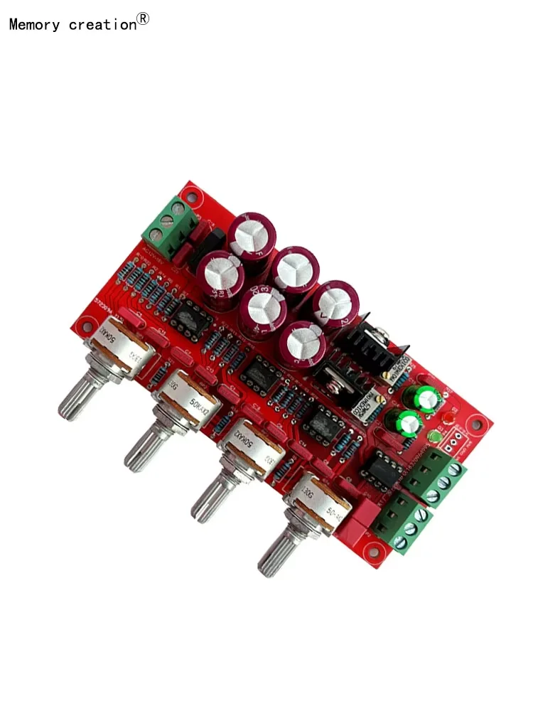 K1  Preamplifier Volume Control Board with Treble Midrange and Bass Tone Controls Preamp Tone Board Power Amplifier Board