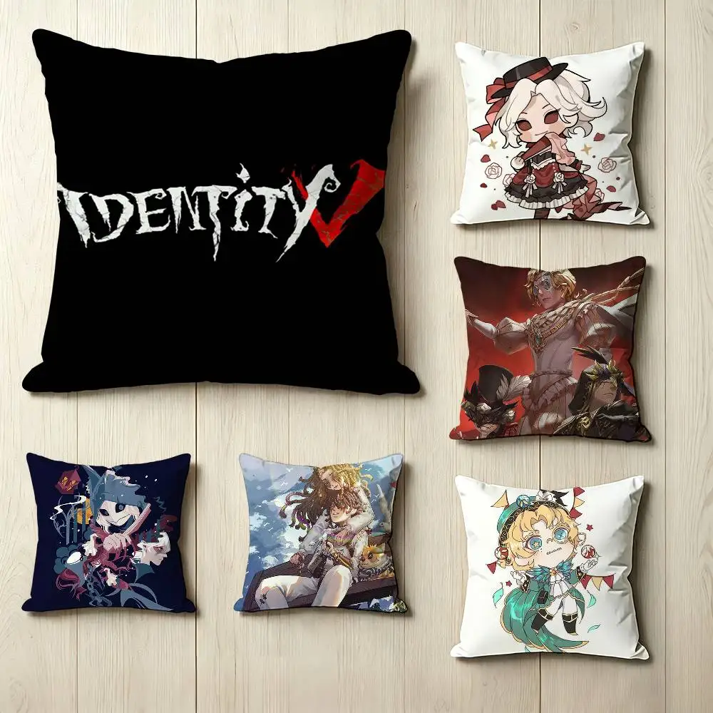 Competitive game I-Identity V  Pillow Case Square Double-Sided Sofa Cushion Cover Bedroom Bedside Pillow