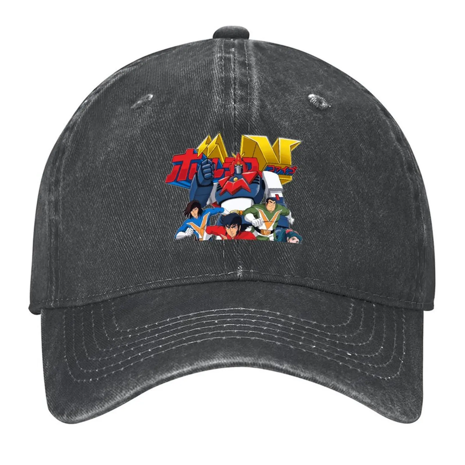 

Voltus 5 Japanese Robot Tri Blend Baseball Cap Golf tea Hat Bobble Hat Beach Outing Baseball Men Women's