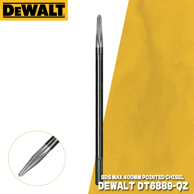 DEWALT DT6888 DT6889 XLR SDS MAX остроконечное долото 300/400 мм остроконечное долото Dewalt аксессуары для электроинструментов