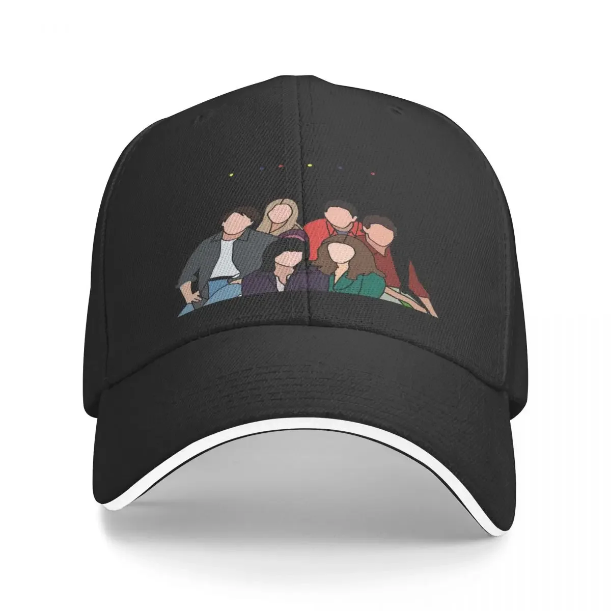 Friends 347 gorra para el sol, gorras con logotipo personalizado para hombres, gorras para hombres, verano 2024, gorra de béisbol para hombre