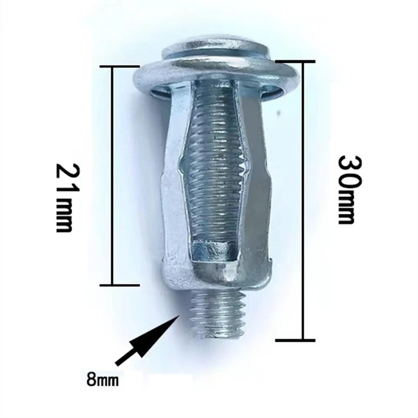 Dadi Jack per dadi di espansione per petali da 10 pezzi per viti in metallo da 30mm petalo a vite di fissaggio