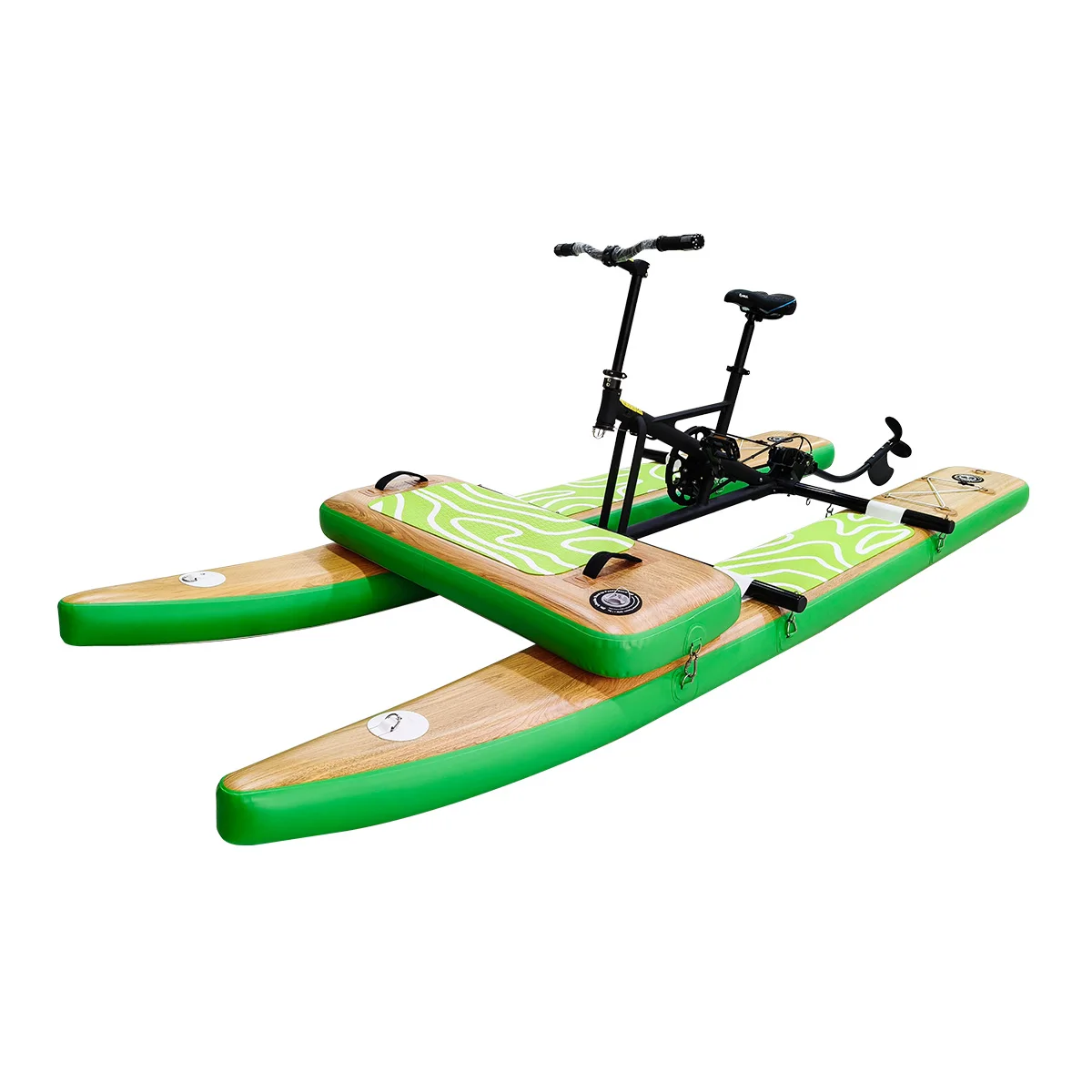 High Quality Inflatable Pontoon Water Tricycle Bicycle Pedal Boat Favorite Factory Discount Water Park Rides for Play