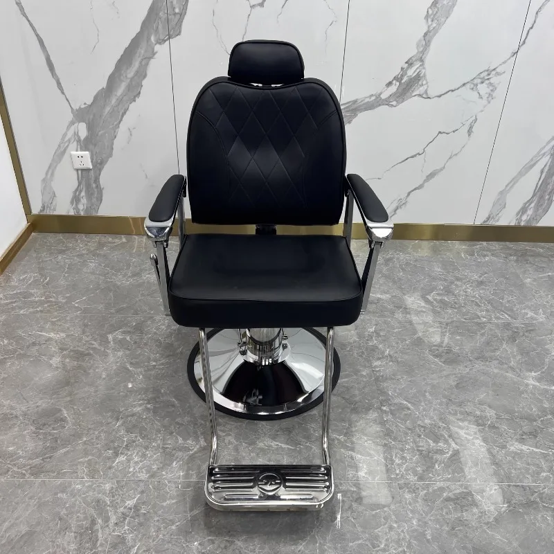 Barbershop Swivel Barber Chair Beauty Salon Hydraulic Facial Workshop Luxury Makeup Saddle Stool Silla Barberia Salon Furniture