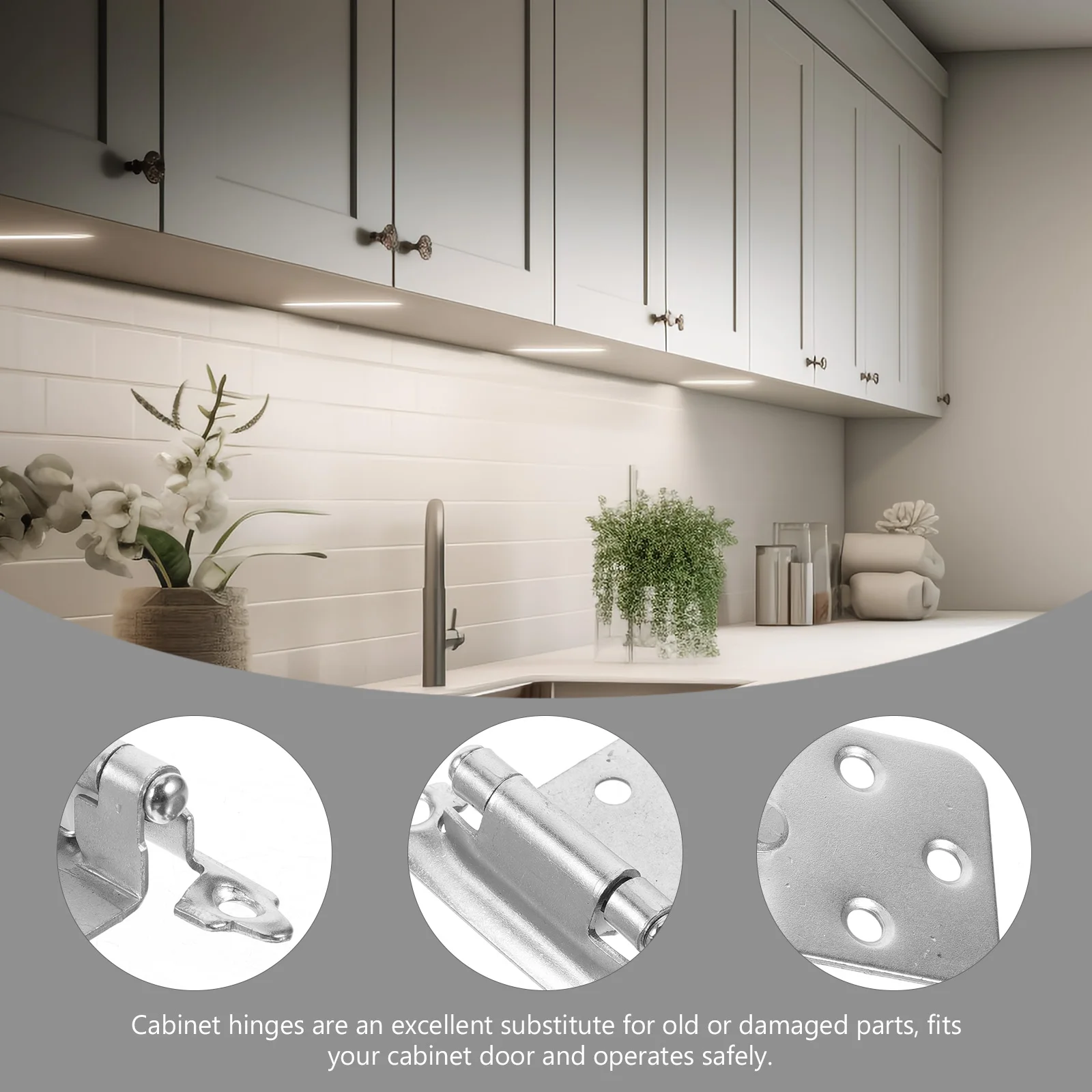 

16 шт., петли для кухонного шкафа, железный мягкий закрывающийся самозакрывающийся демпфер для двери шкафа, замена кухонного шкафа