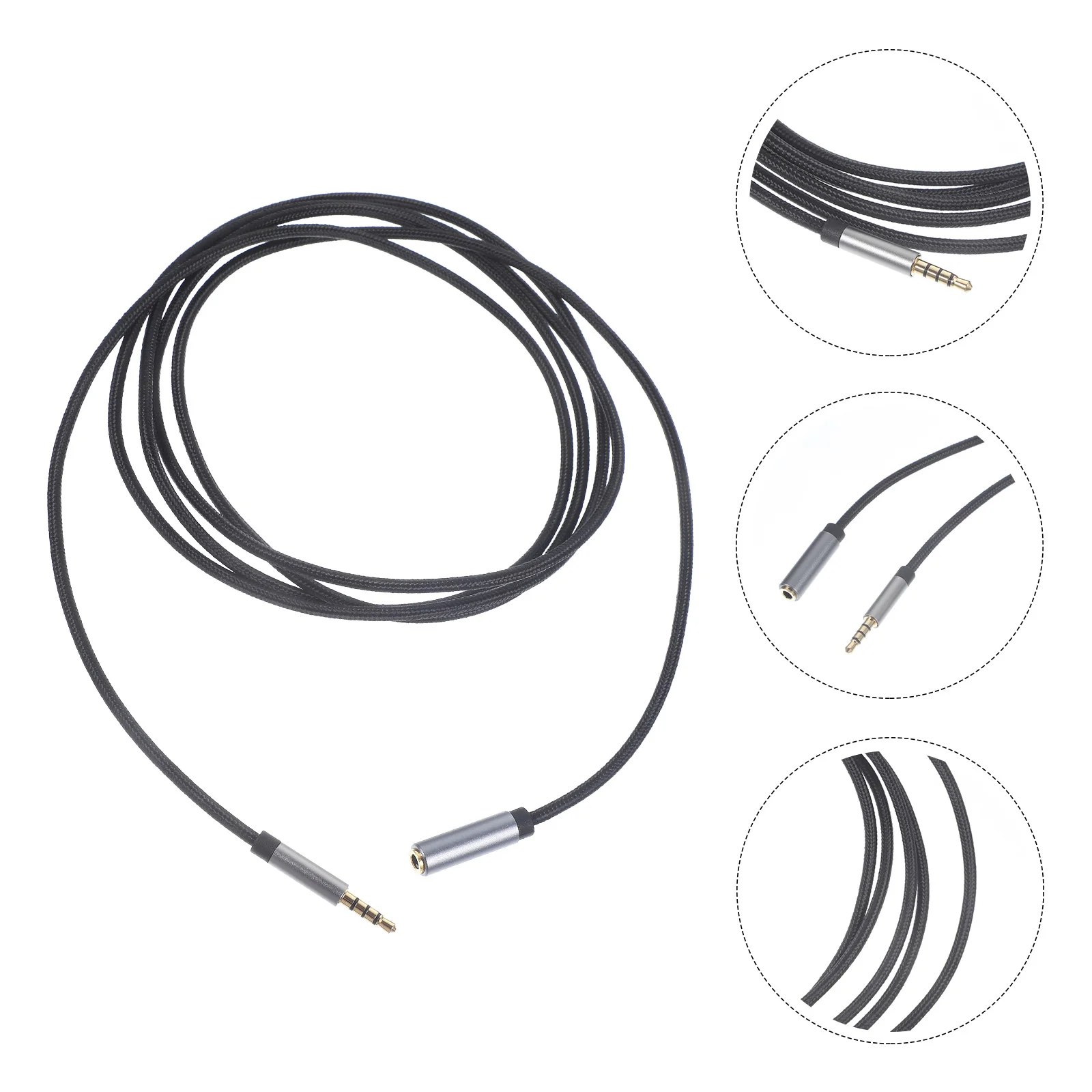 

Headphone Cable 3.5Mm Male To Female Audio Extension Cord For Phones Laptops Compatible Earphone Extension Gaming Headset