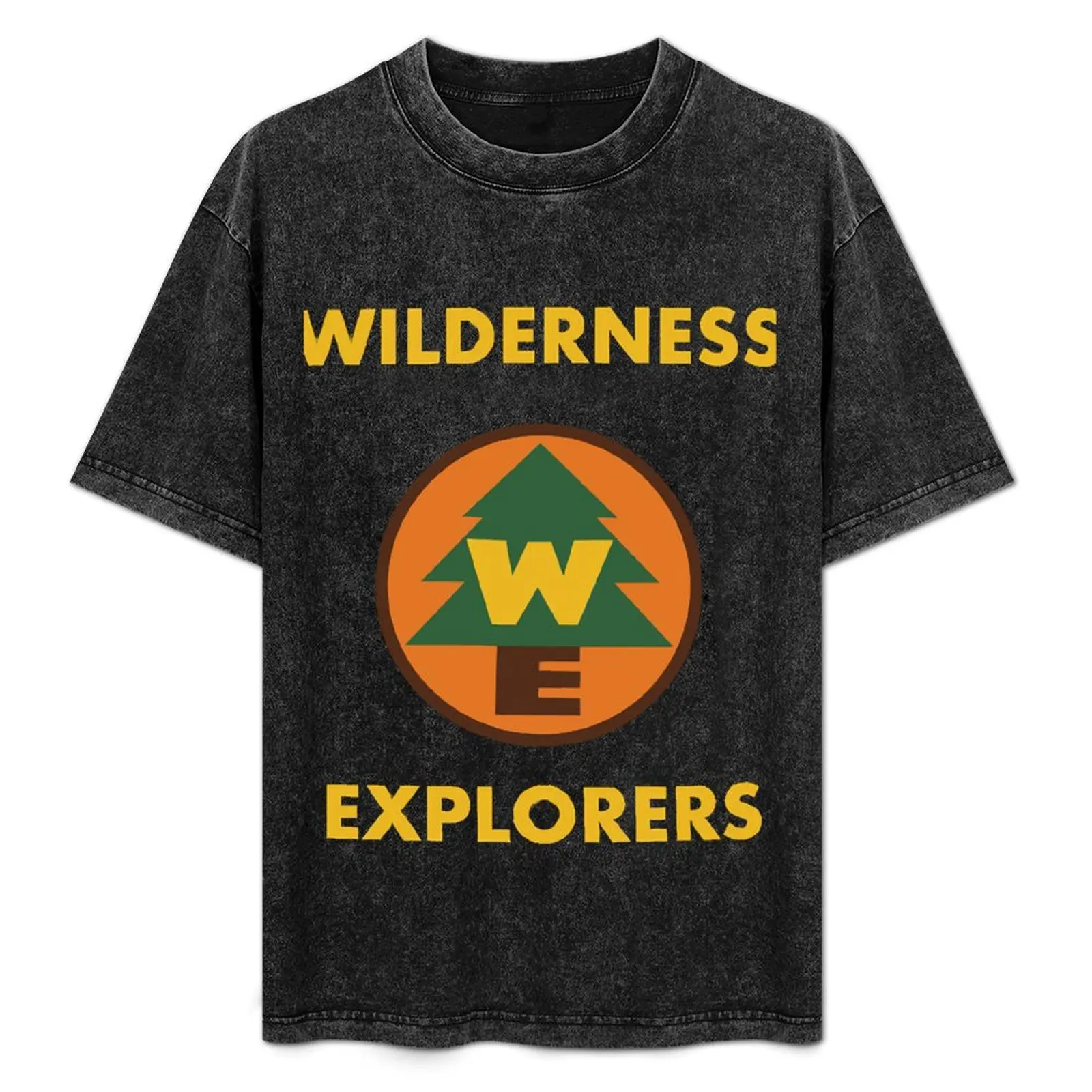 Wilderness Explorers T-Shirt vintage essential t shirt t shirts for men cotton