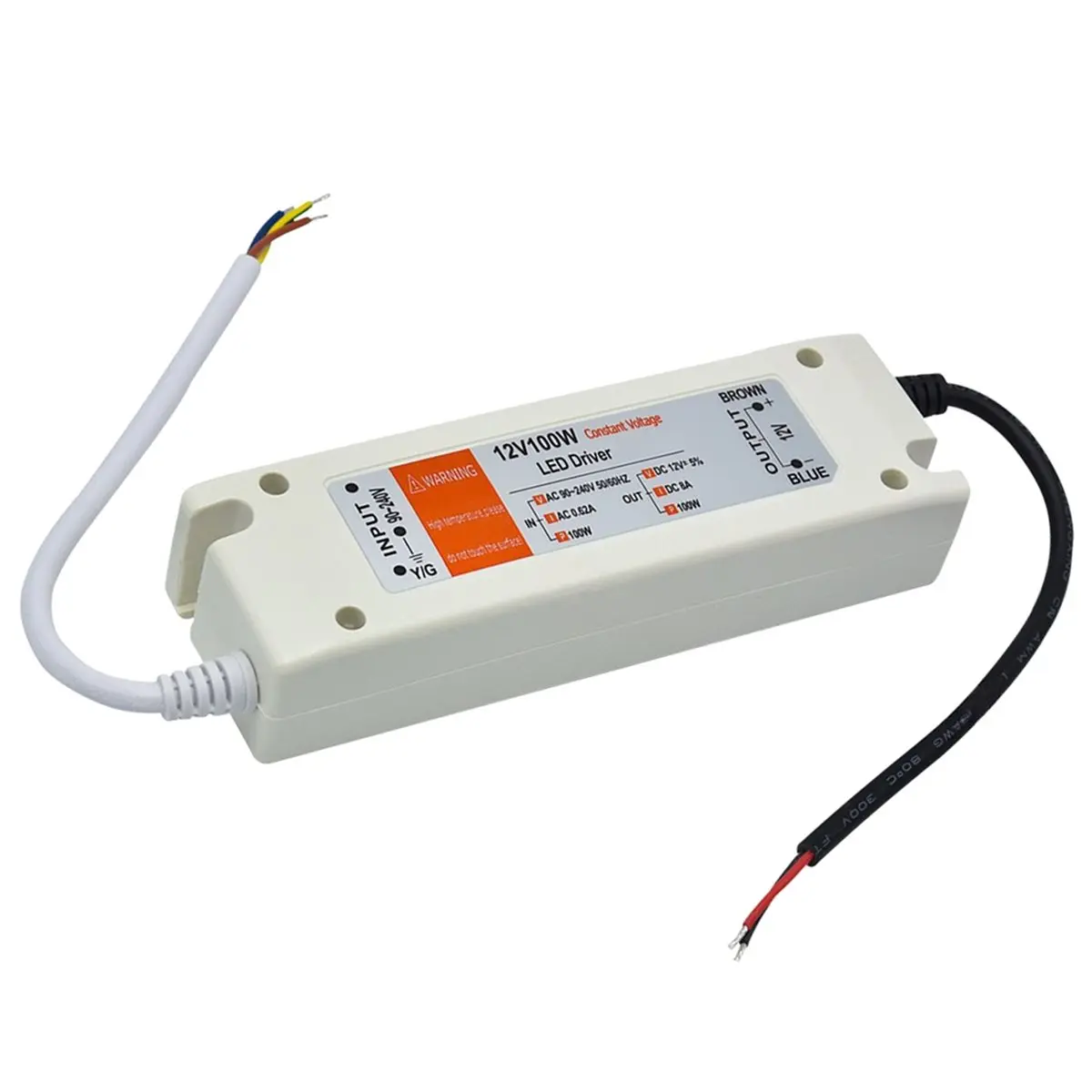 【Power Supply】 LED Switching Power Supply DC 12V 18W 28W 48W 72W 100W, Transformer Constant Current Input 90-240V D