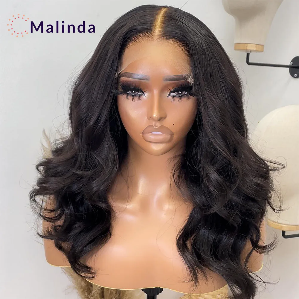 

Bleached Knots 30inch Body Wave 4x4 5x5 Real HD Transparent Lace Closure Glueless Human Hair Wig Pre Plucked Ready To Wear