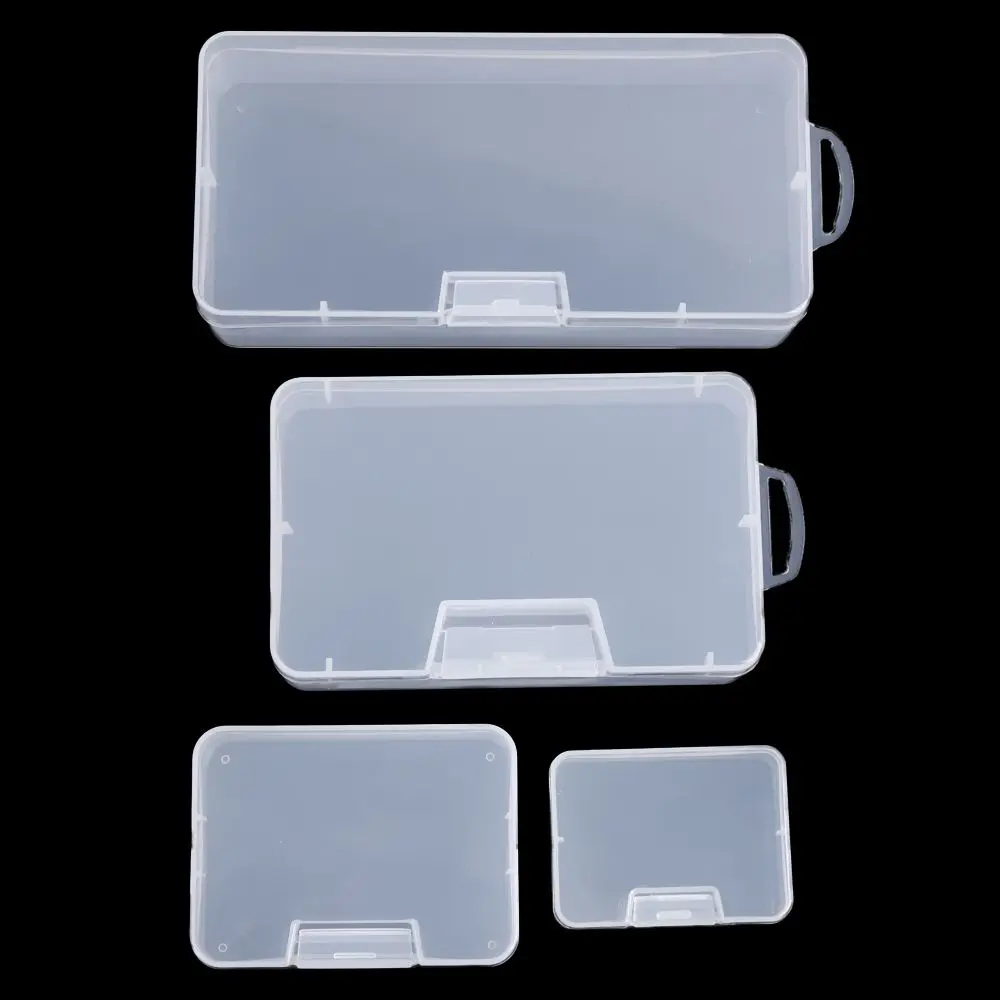 Square Clear Home Organization Plastic Pill Storage Supply Jewelry Diamond Container Craft Bead Holder Storage Box