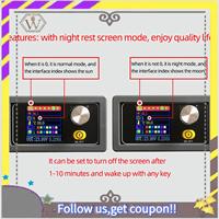 AU33-4X XYS3580 DC DC Buck Boost Converter CC CV 0.6-36V 5A Power Module Adjustable Regulated Power Supply Variable