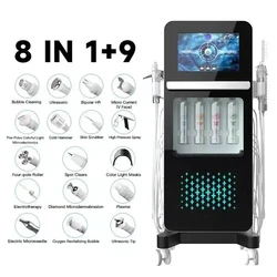 17 In 1 Multi-Functional Hydra Microdermabrasion Anti Aging Oxygen Jet Injection Facial Blackhead Removal Skin Care Machine