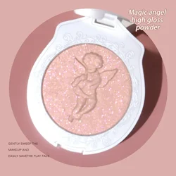 Angel High-gloss Diamond Powder Highlighter Brightening Nose Shadow Cosmetic Pearlescent Face  Iluminador Maquillaje