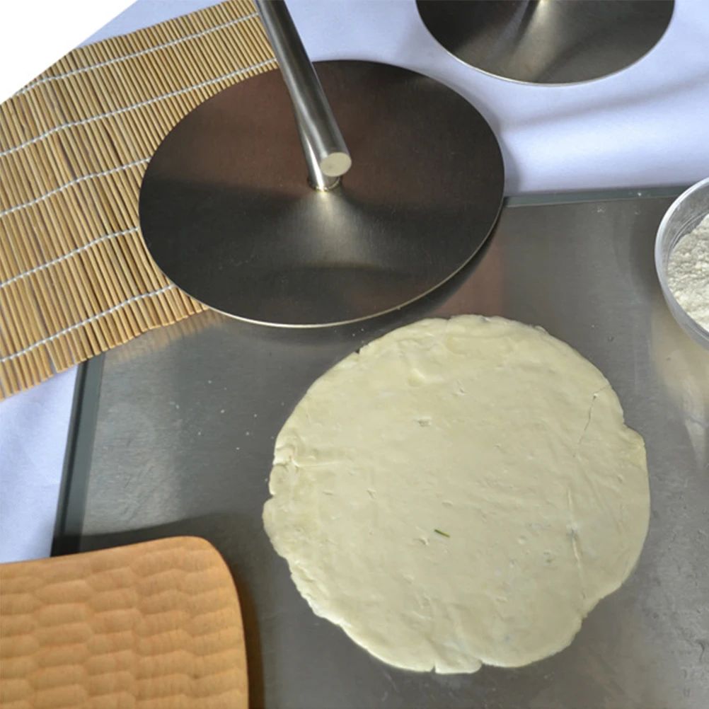 

Stainless Steel Burger Patty Press Durable Easy Clean Patty Making Mold Home Meat Presser Kitchen Gadget Round Mold