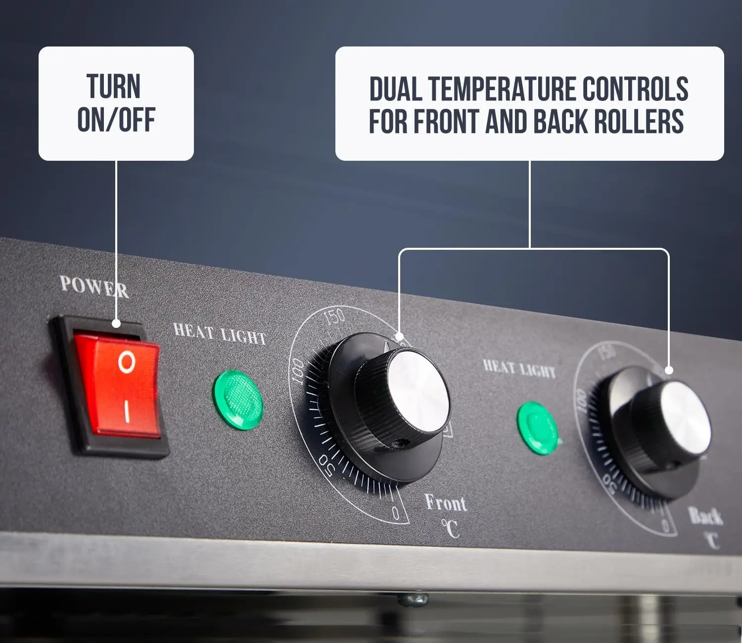 ماكينة طهي الشواية SYBO Hot Dog Roller، 30 Hot Dogs 11 بكرة مع صينية تنقيط من الفولاذ المقاوم للصدأ قابلة للإزالة وغطاء غطاء زجاجي،