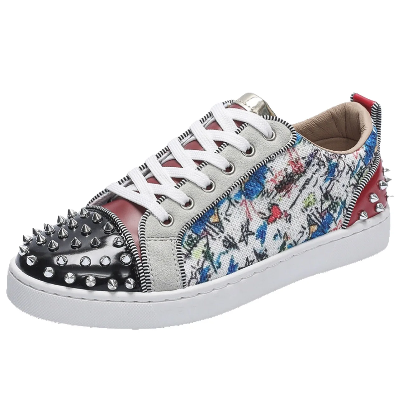 جديد الشارع شخصية مجلس أحذية رجالية الاتجاه برشام عارضة الأحذية أزياء الروح الرجل #4