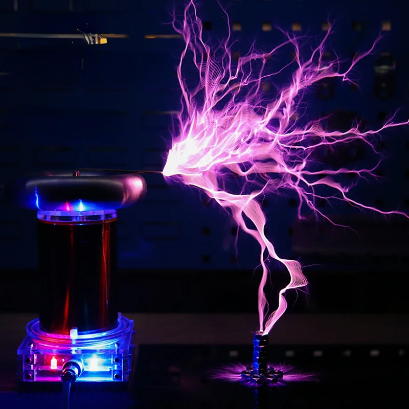 High-frequenz Generator Zündung Blitz Modell Fahrer Bord DIY Musik Tesla Spule SSTC Fertig