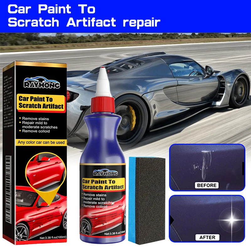 100 ml Autolack Pflege Kratzer Reparatur Mittel Auto Kratzer Reparatur Polieren Farbe Kratzer Mittel Reinigung und Waschen Dekontamination