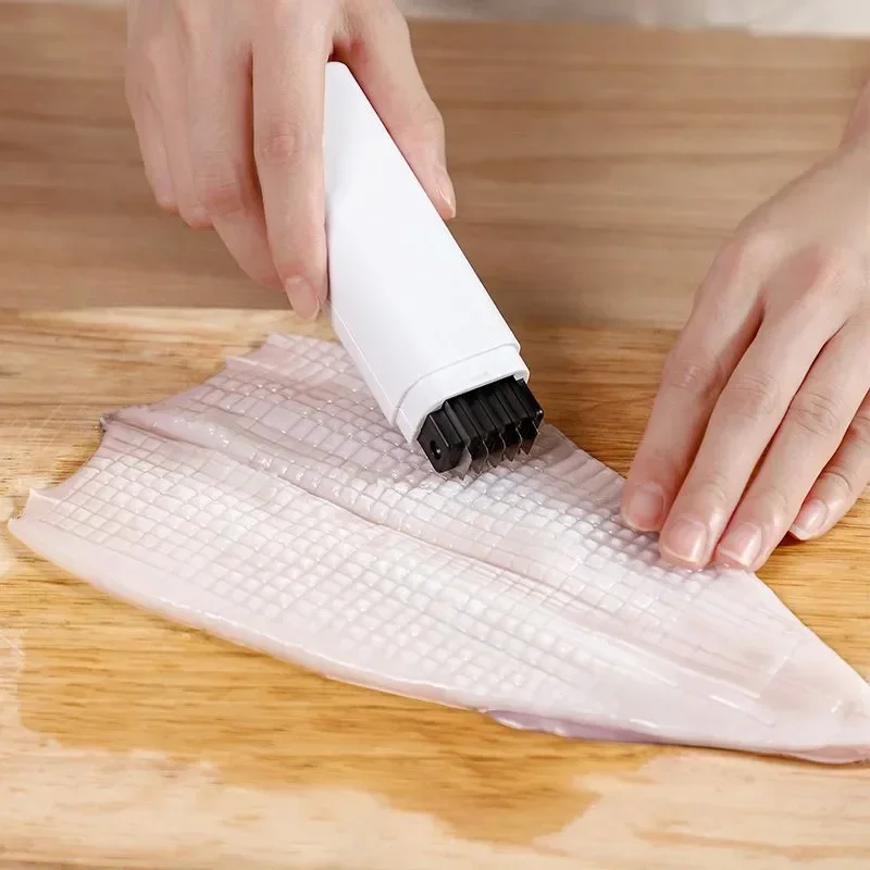 Squid Flower Cutter Tool Retractable Adjustable Flower Puller Abalone Octopus Change Knife Flower Tool Kitchen Gadget