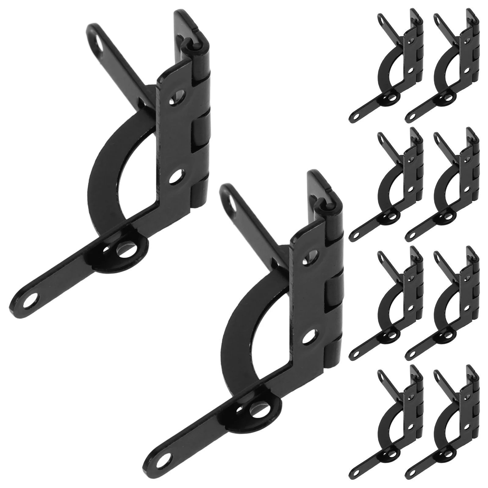 

10pcs Hinges Iron Strong Durable Jewelry Box Gift Box Case Decorative Wooden Wardrobes Windows Cabinets Hardware Accessories