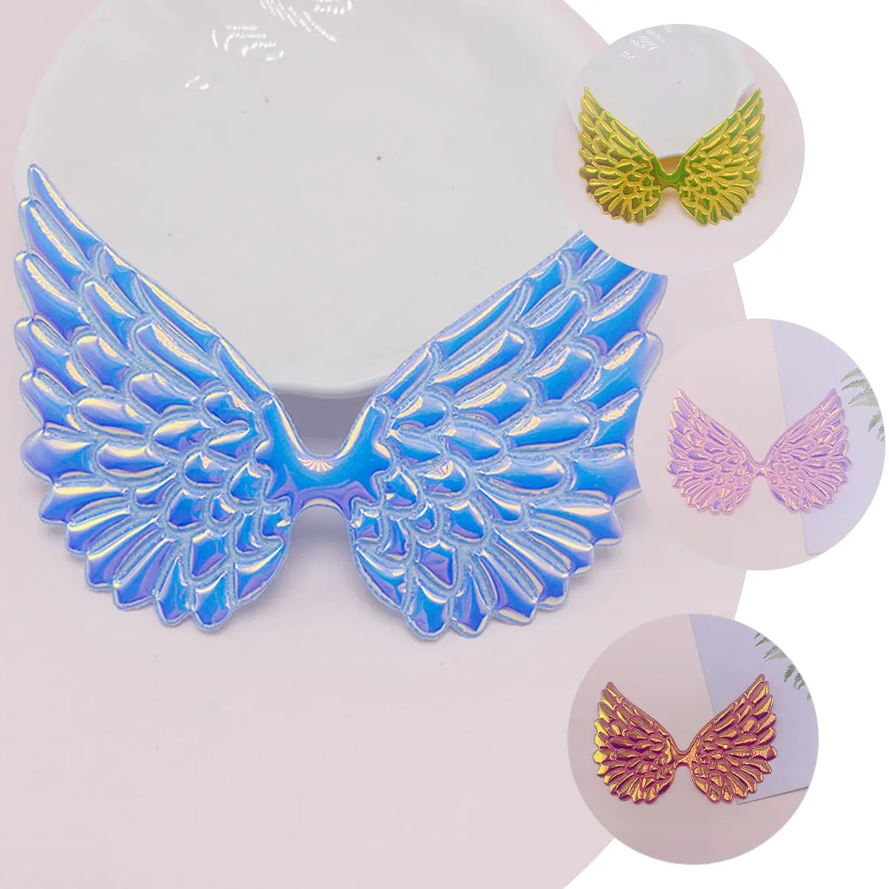 

30 Pcs Angel Wing Decor for Kids Clothes DIY Costume Stocking Garment Accessory Mixed Color Safe Durable Multi Function