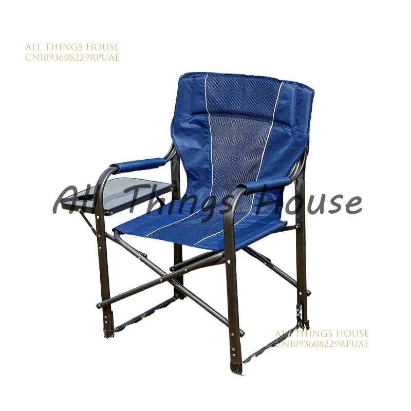 

Портативное складное кресло-качалка, кресло для кемпинга на открытом воздухе с приставным столиком