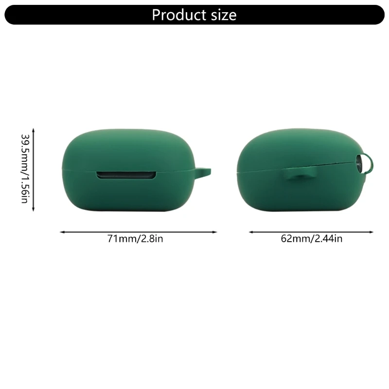 غطاء علبة سماعة الرأس غطاء قابل للغسل مقاوم للخدش لـ ATH-CKS50TW2 K1KF