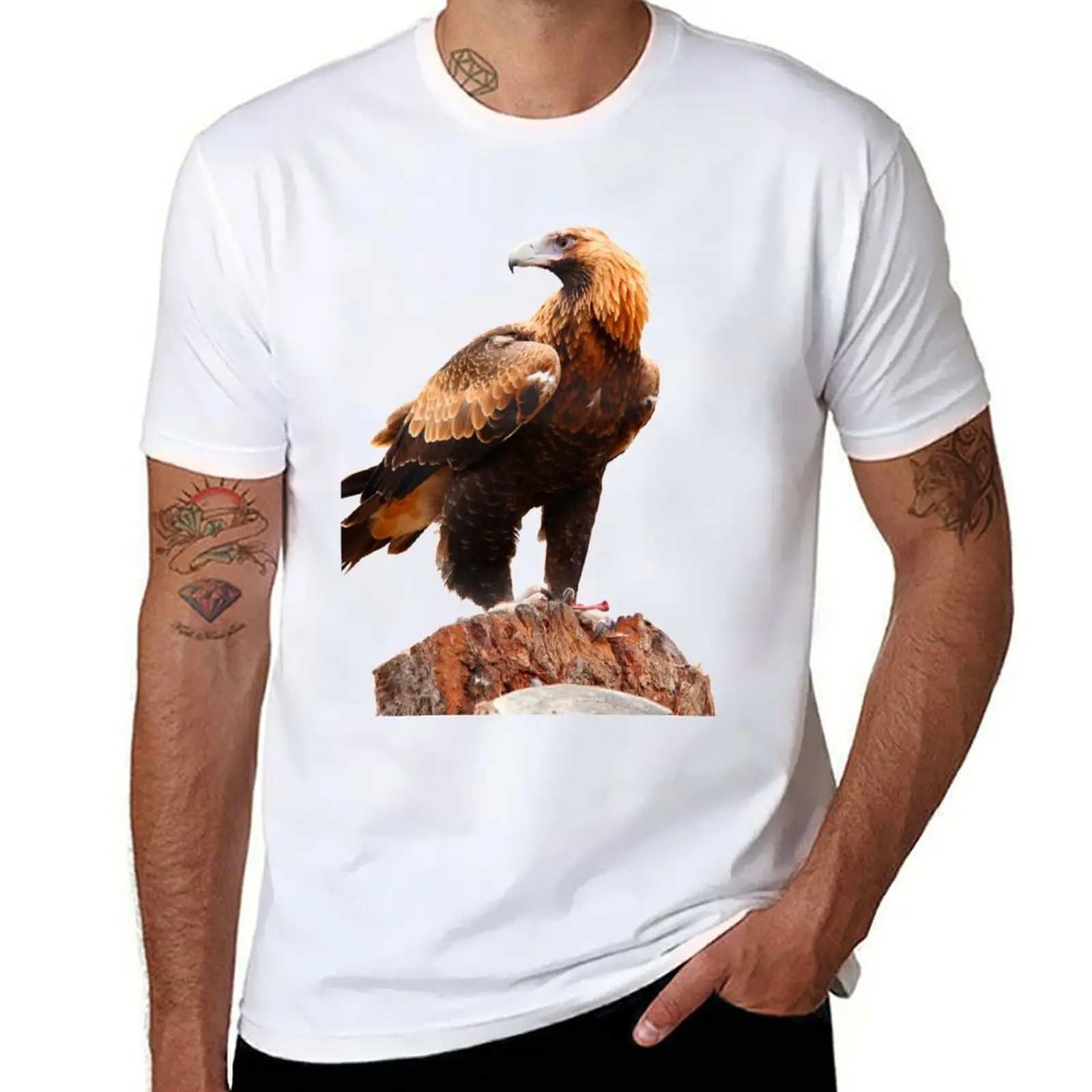 

Australian Eagle Eye Audax T-Shirt black cotton t-shirt plain for man package man t shirt designer T-Shirt