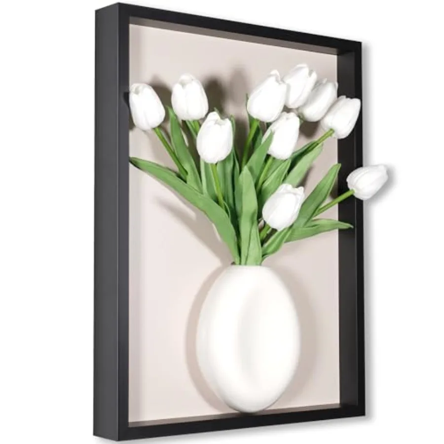 3D Wall Art Vase Wi…