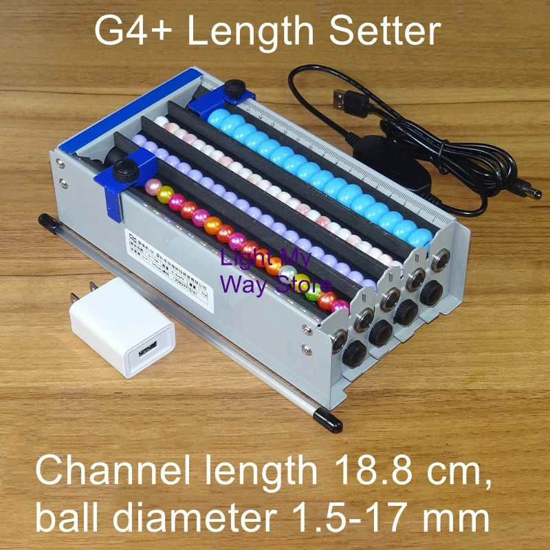 Multi-Channel Electric Beading Tool – 1.5mm Rice Bead Stringing Machine with Automatic Spacer Bead Alignment
