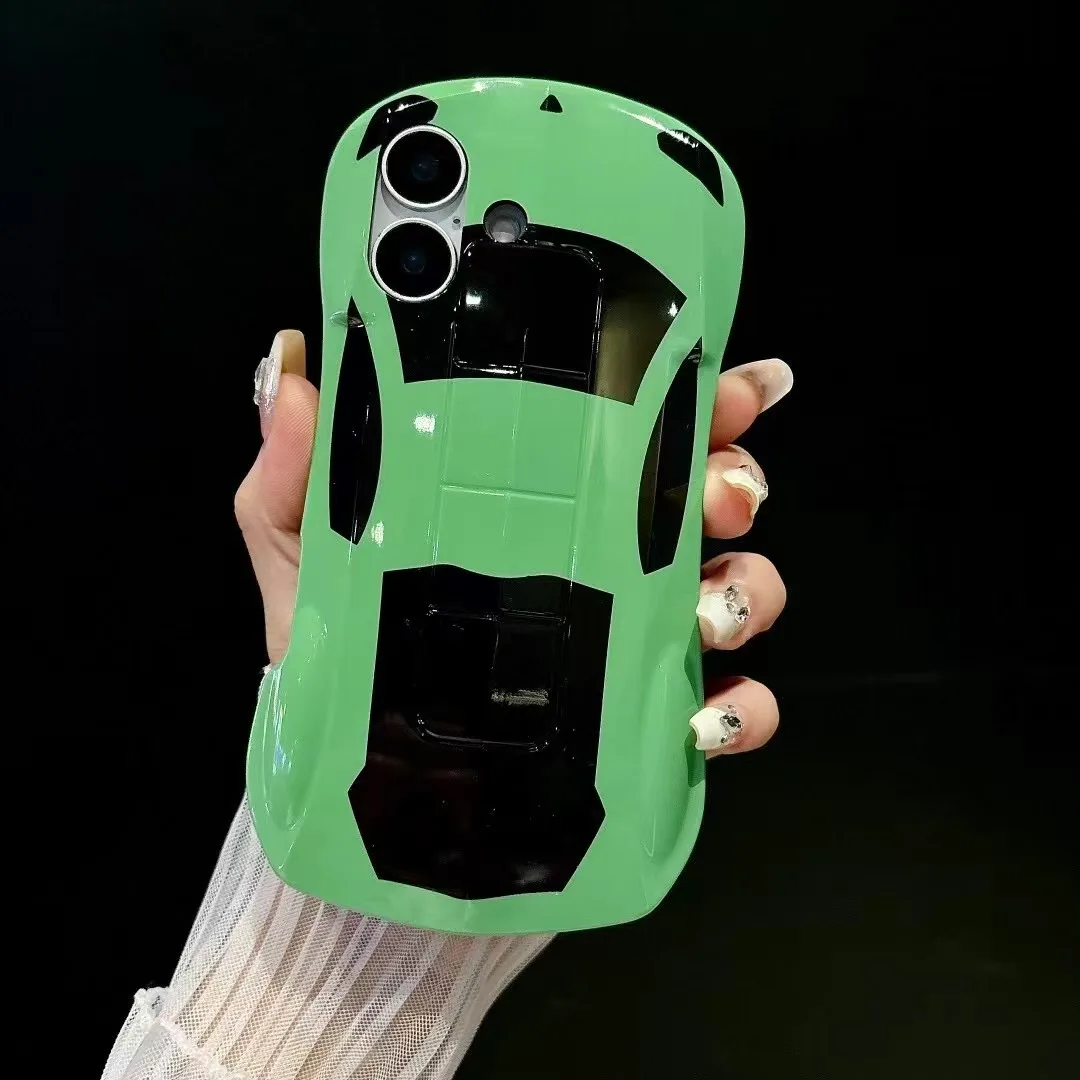 حافظة هاتف رياضية فاخرة للغاية على شكل سيارة رياضية، تتميز بتأثير ثلاثي الأبعاد للغاية، مع قبضة ممتازة للهاتف #5