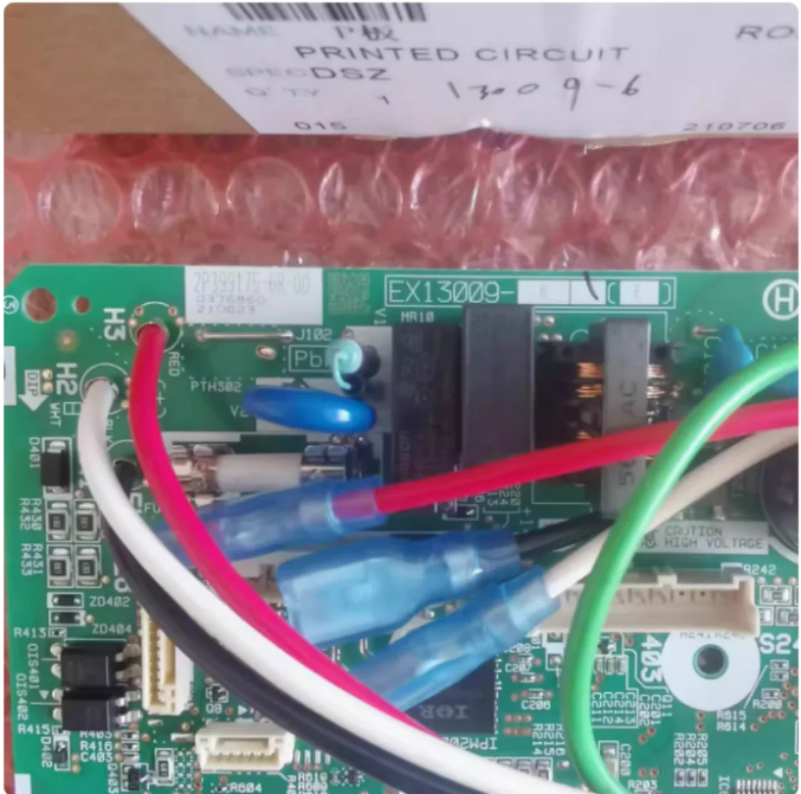 Novos acessórios de ar condicionado Daikin EX13009-6 placa interna FTXP335PC placa de computador placa-mãe FTXS336SC