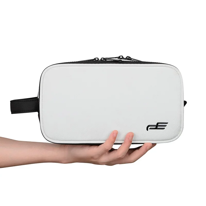 【 New 】 Men's Portable women's Makeup Accessories Bag PlayEagle Golf Black and White Clutch