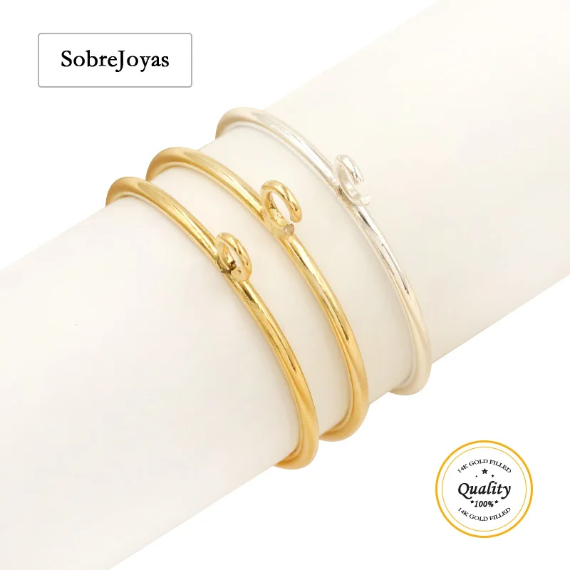 

Кольца с позолотой 14 карат и открытым или закрытым кольцом для изготовления ювелирных изделий своими руками - гипоаллергенные ювелирные кольца ручной работы, аксессуары