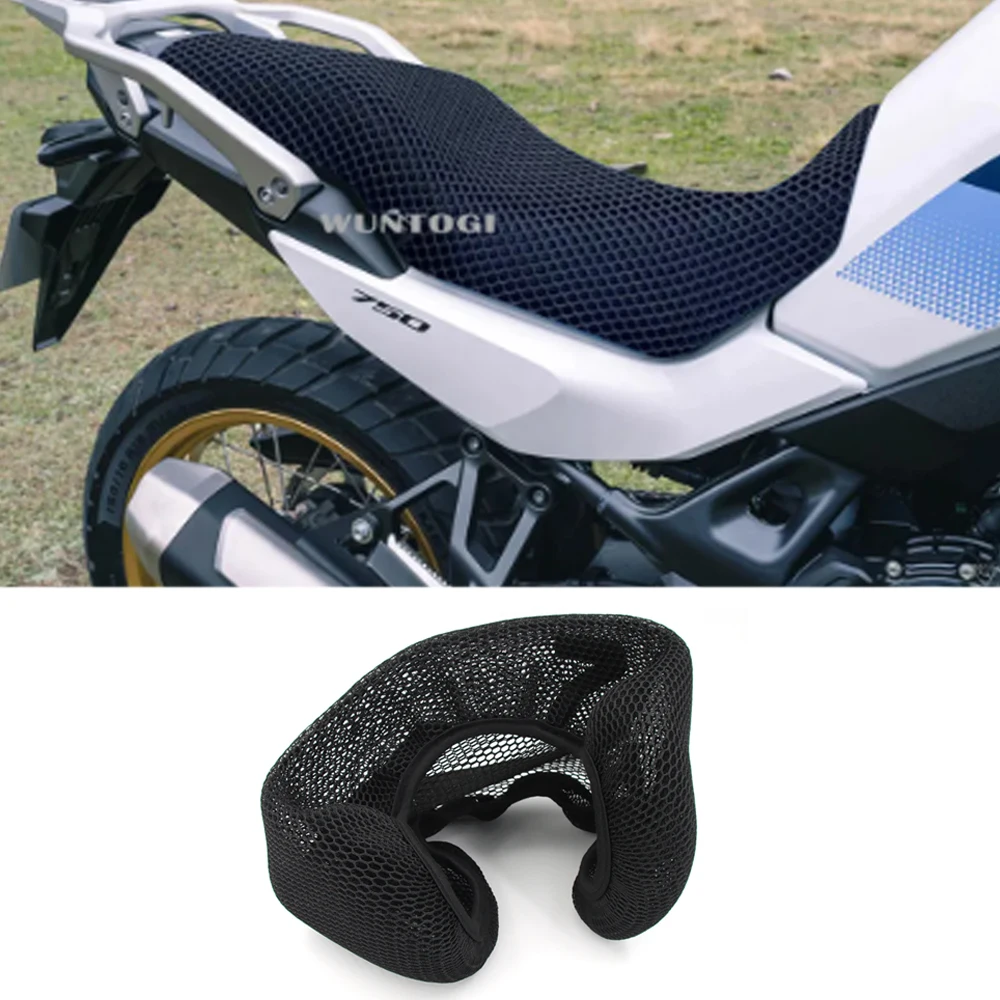 

Transalp XL750 2023 Accessories Seat Cover For Honda Transalp XL 750 New Motorcycle 3D Airflow Seat Protect Cushion Seat Cover